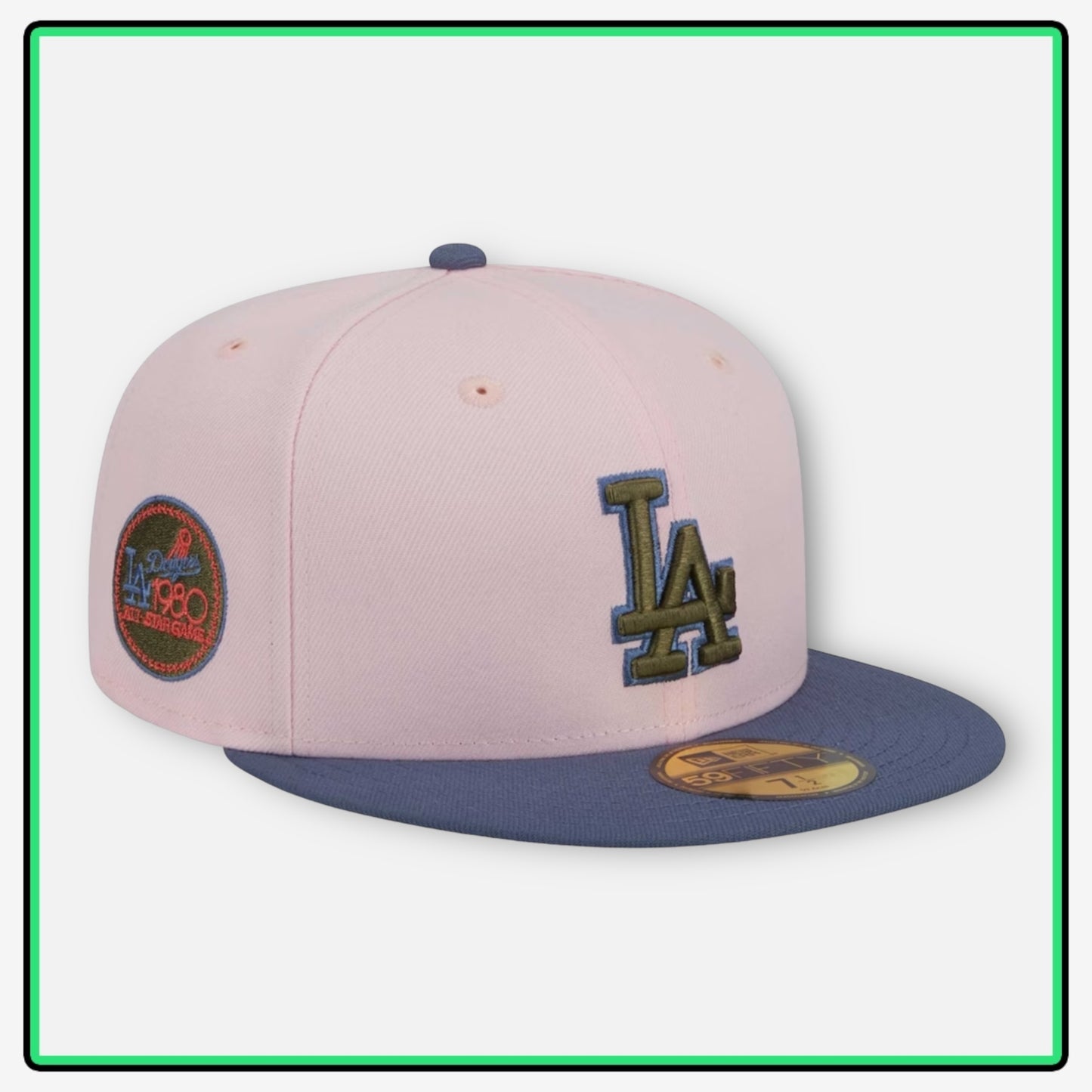 New Era 59FIFTY - Los Angeles Dodgers Olive Undervisor